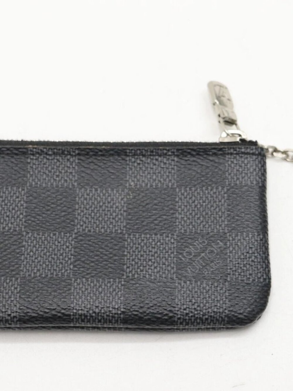 Louis Vuitton Damier Graphite Key Pouch - Black